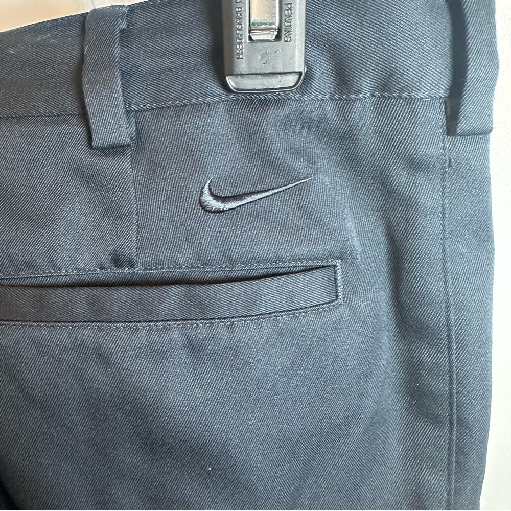 Nike Golf Nike Dri-Fit Navy Pleated Front Golf Performance Shorts Mens 34M - Picture 5 of 13